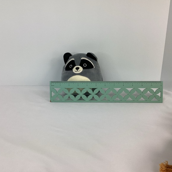 Squishmallows Plush Raccoon 5” Stuffed Animal Toy Kellytoy Gray Trash Panda - Picture 10 of 10